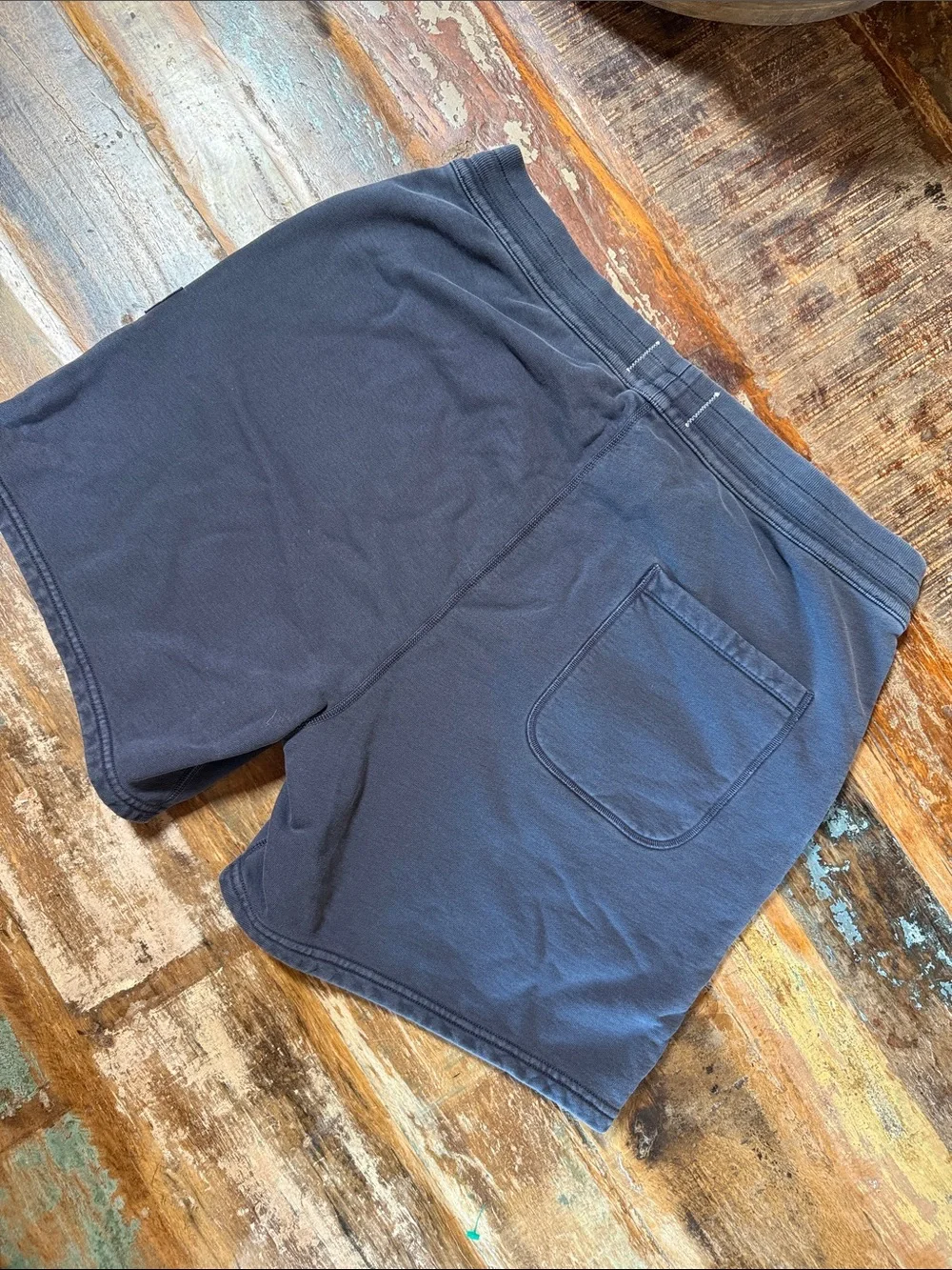 Reigning Champ Navy Blue Athletic Shorts